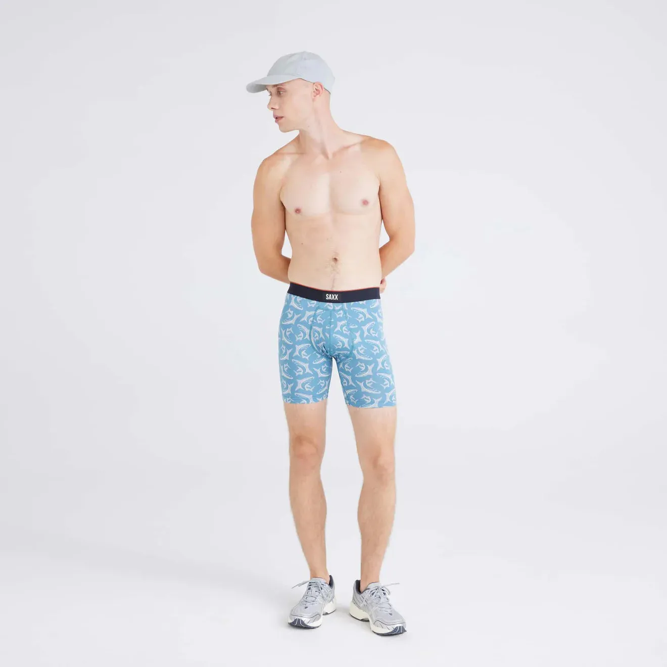 SAXX Multi-Sport Mesh Multi-Sport Performance Boxer Brief 6" - SXBB75F
