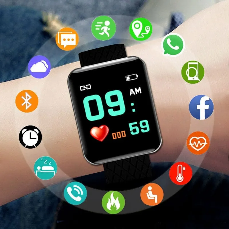 Smart Bluetooth fitness Sports Watch for Men Women
