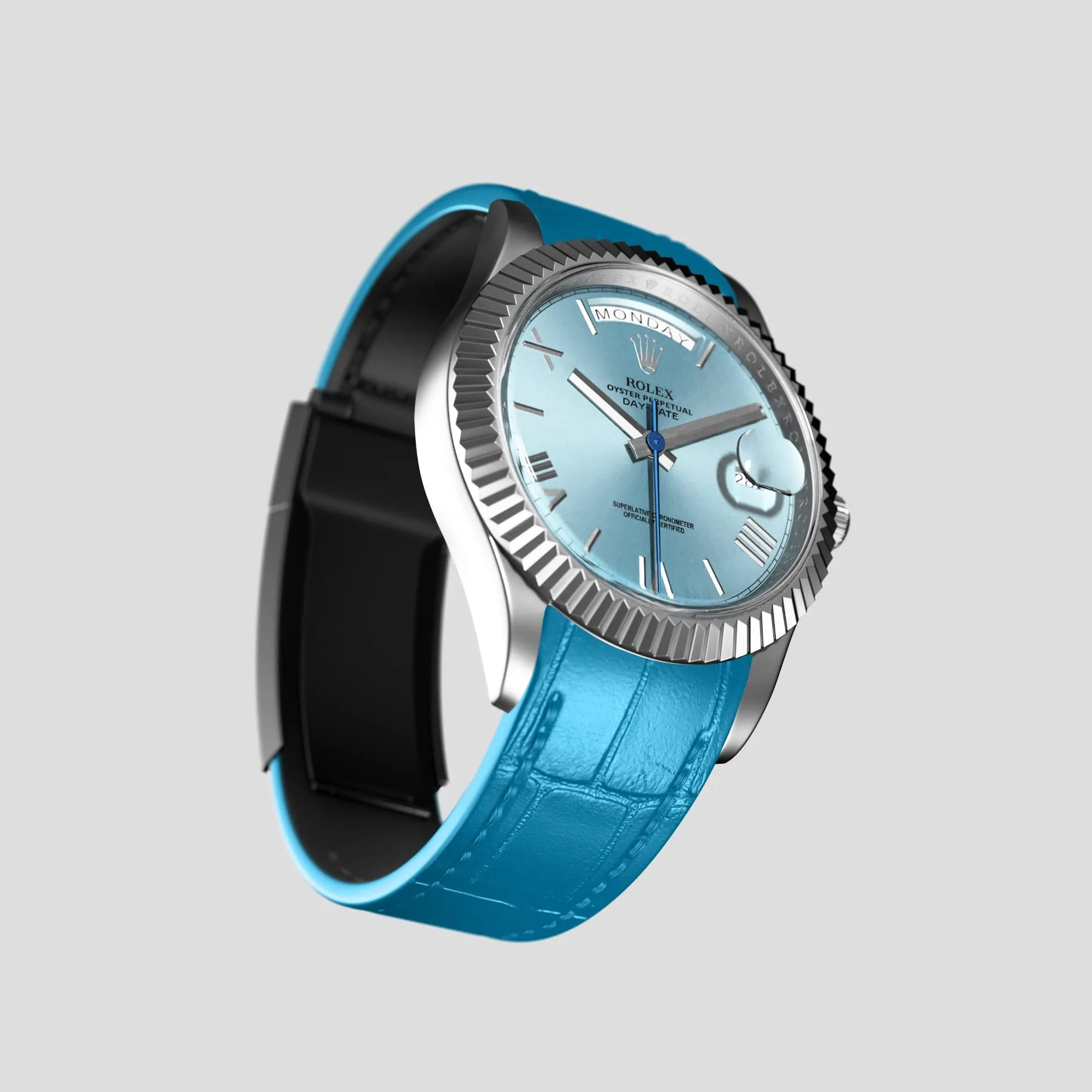 Sport Band For Rolex Day-Date 40mm In Alligator