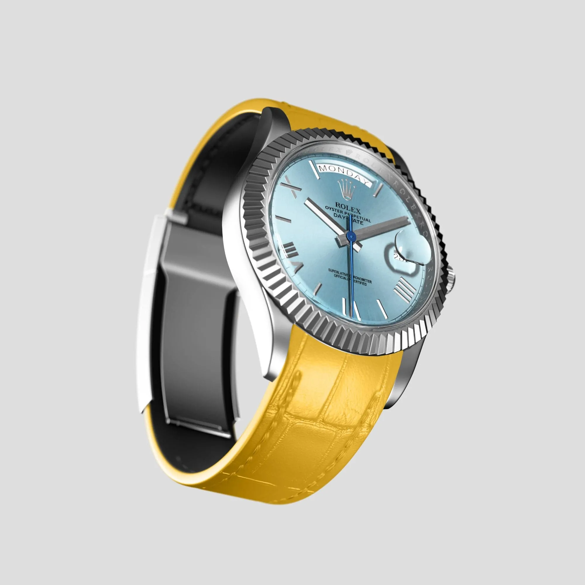 Sport Band For Rolex Day-Date 40mm In Alligator