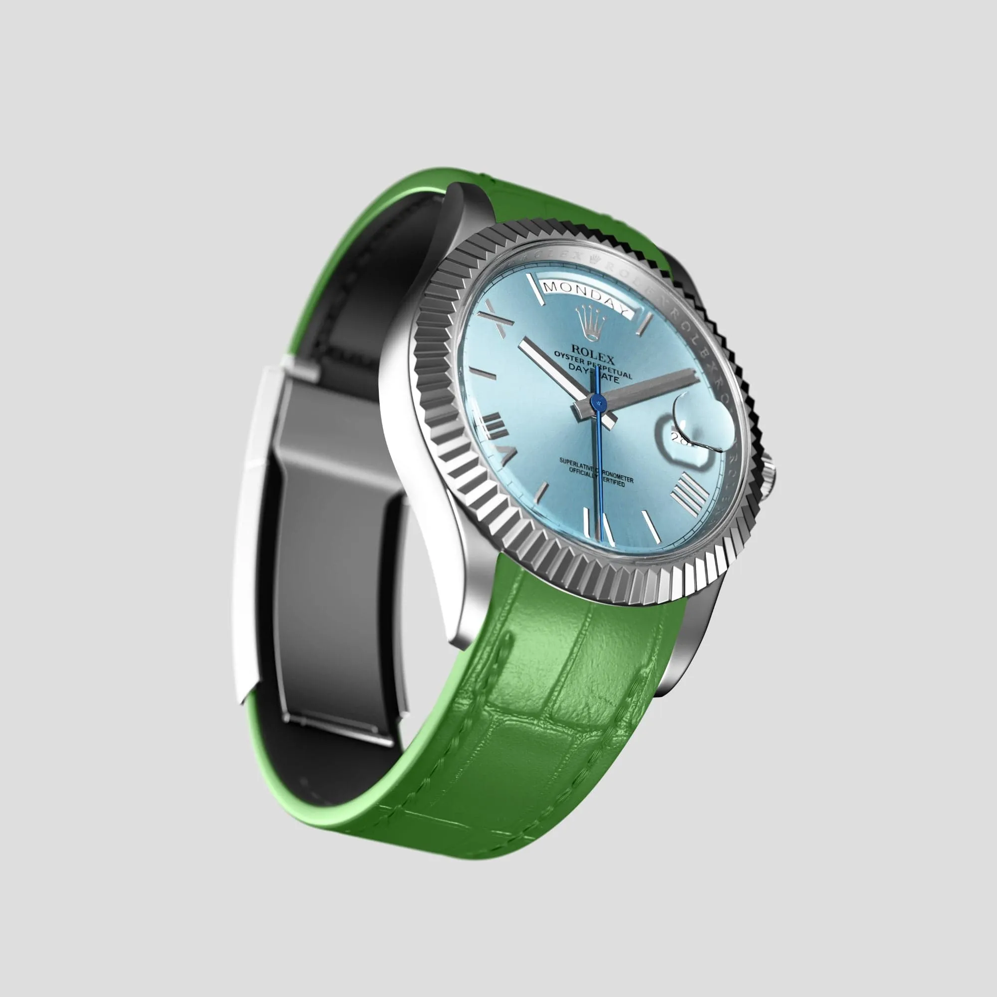 Sport Band For Rolex Day-Date 40mm In Alligator