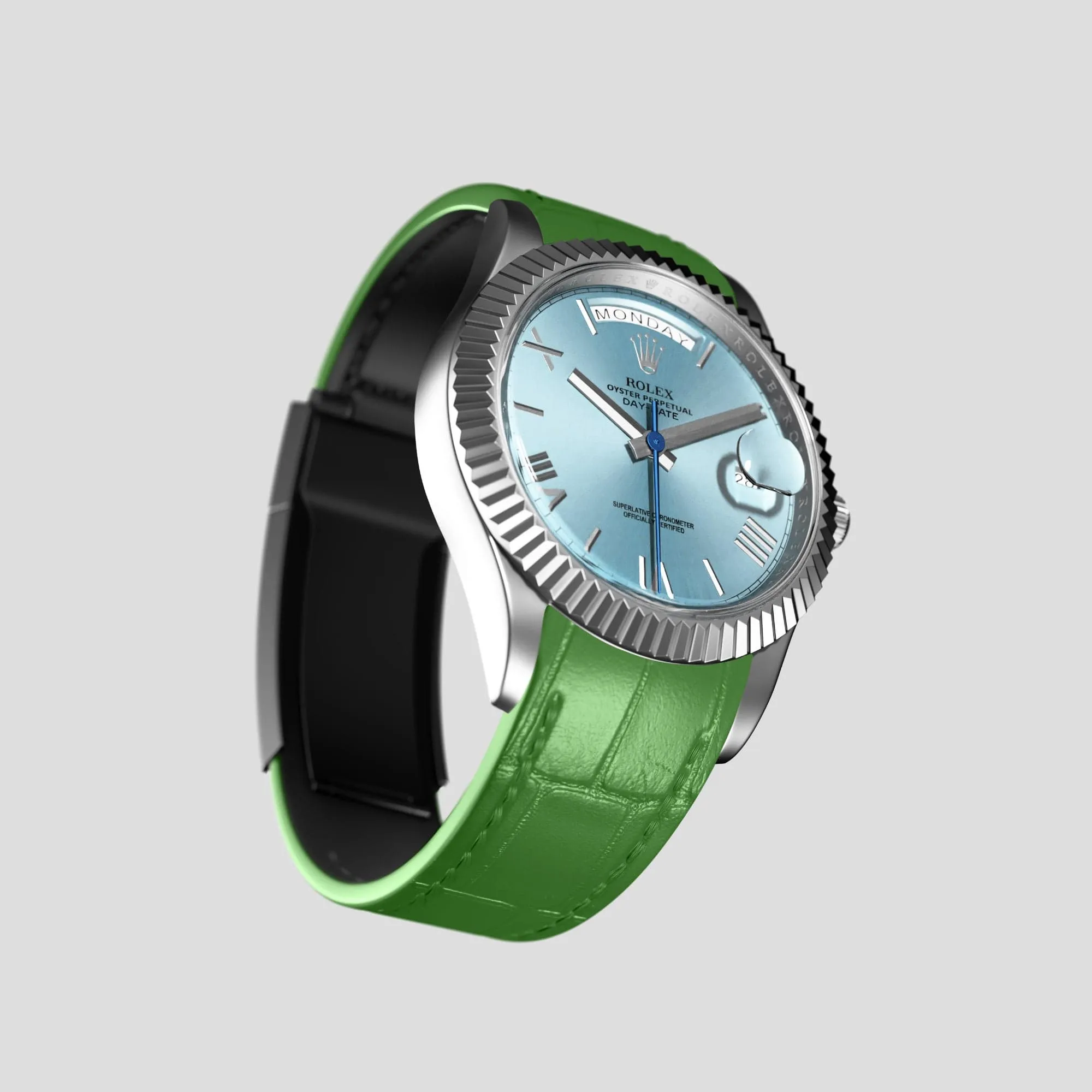 Sport Band For Rolex Day-Date 40mm In Alligator