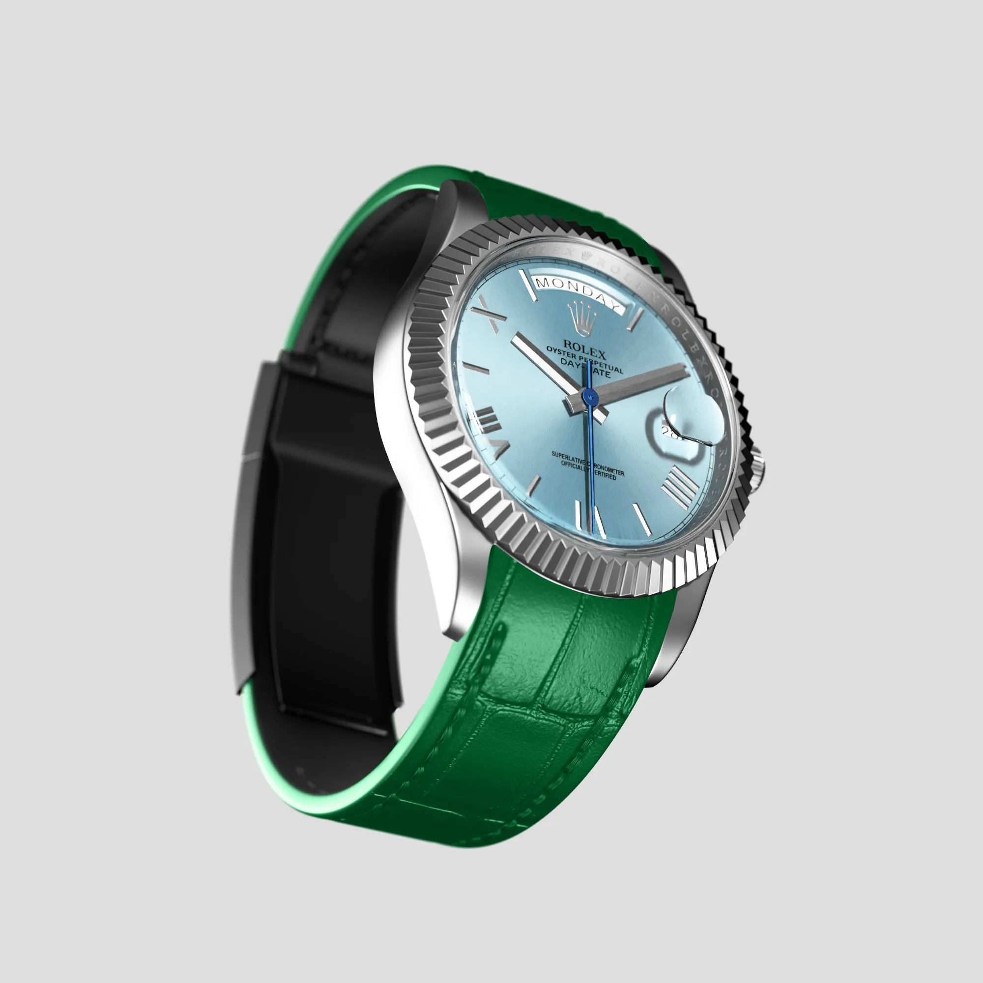 Sport Band For Rolex Day-Date 40mm In Alligator
