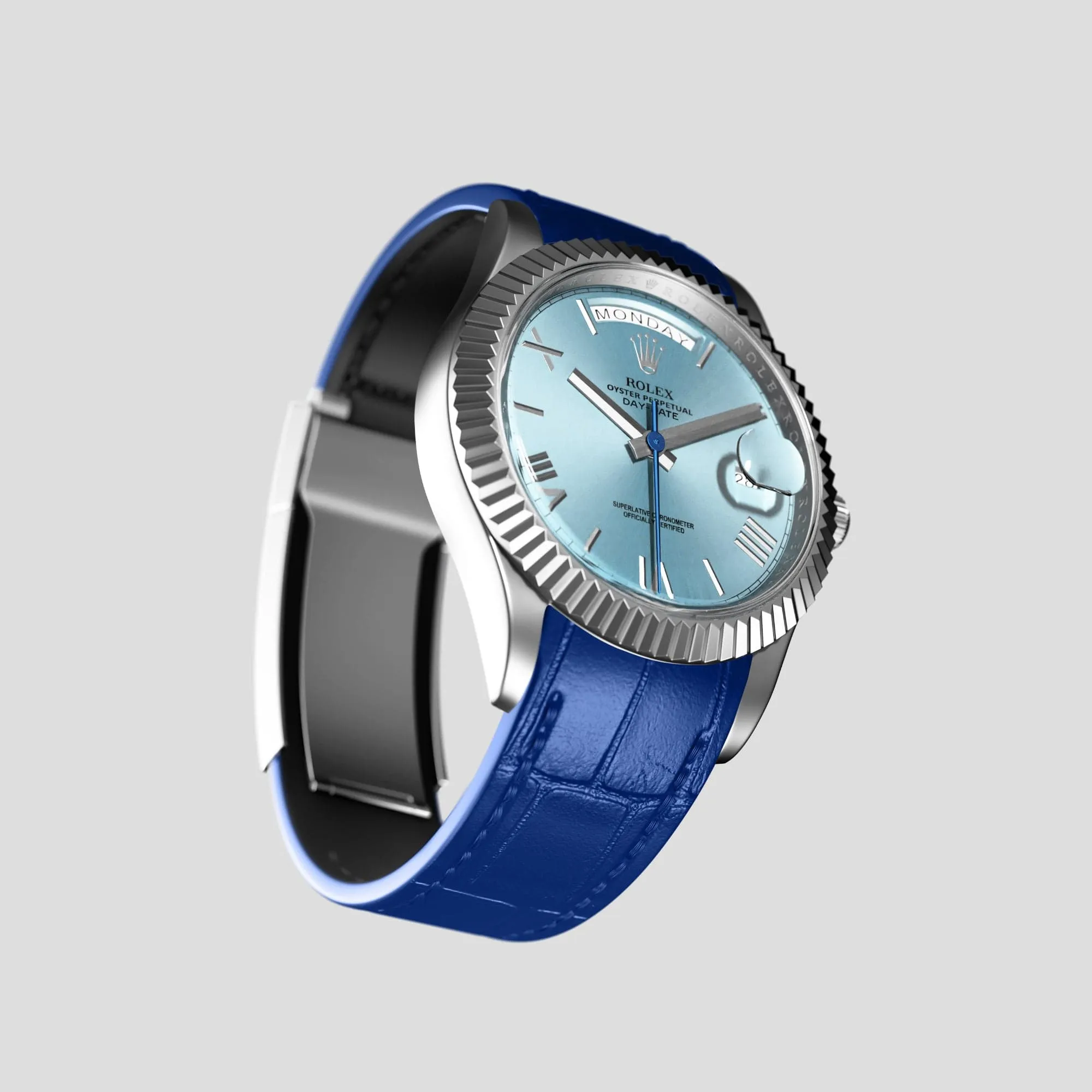 Sport Band For Rolex Day-Date 40mm In Alligator