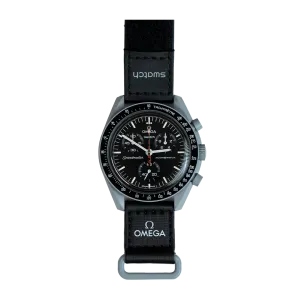Swatch x Omega Bioceramic Moonswatch "Mission To Moonshine Strawberry"