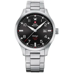 Swiss Military Stainless Steel Men's Watch  - SM34078.01