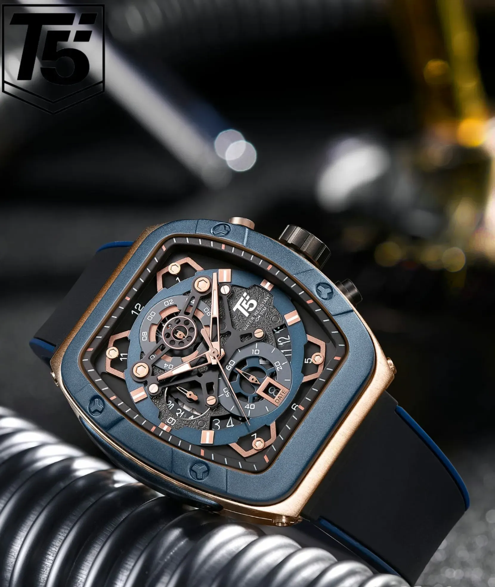 T5 EMPIRE SERIES WATCH-BLKBLURG