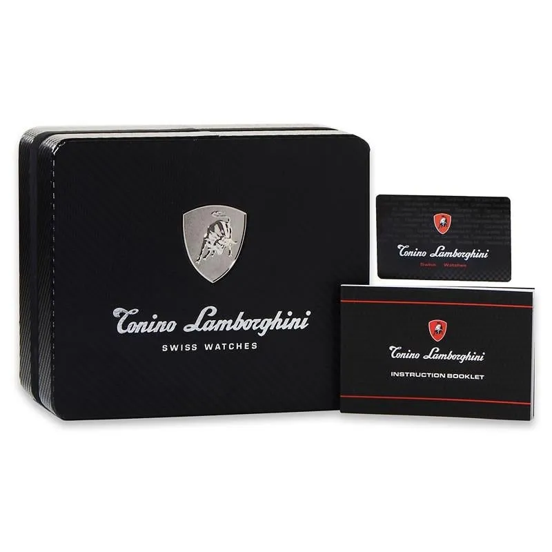 Tonino Lamborghini T9SE Men's Black Spyder X Chronograph Watch