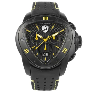 Tonino Lamborghini T9SE Men's Black Spyder X Chronograph Watch