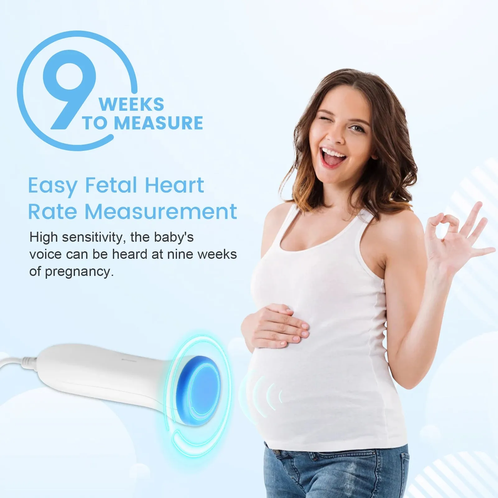 Ultrasonic Baby Heartbeat Monitor