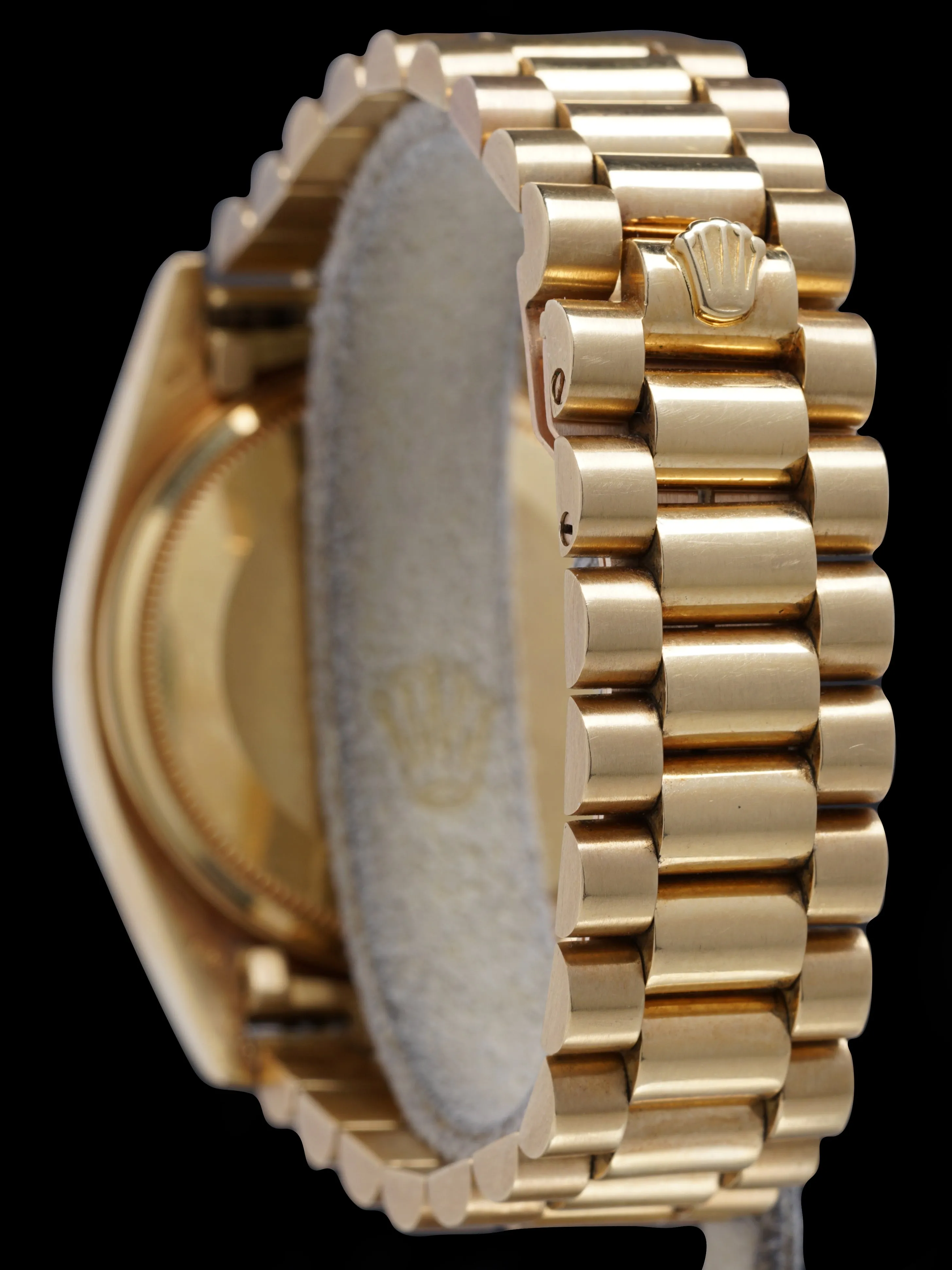 *Unpolished* 1979 Rolex Day-Date (Ref. 18038) 18k YG "Onyx Dial"