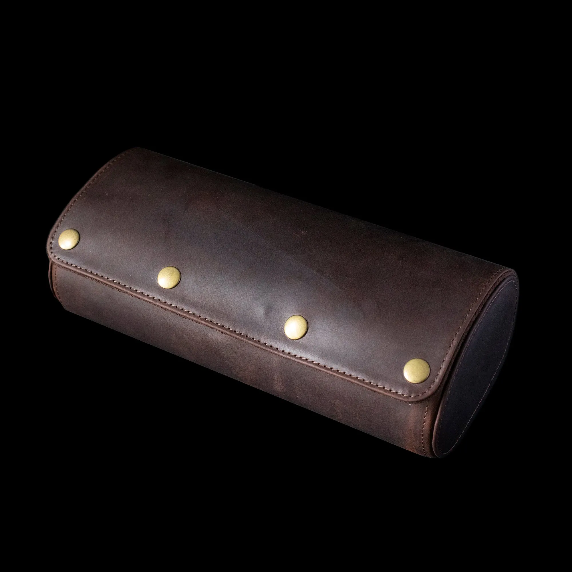 Watch Roll - Luxury Mid Range 3 Slot Brown Slider