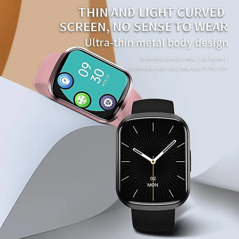 Watches man woman christmas gift intelligent smartwatch fitness tracker bracelet blood smart watches pink