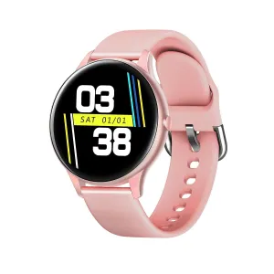 Watches sports smart watch fitness heart rate smart bracelet metal case watches pink