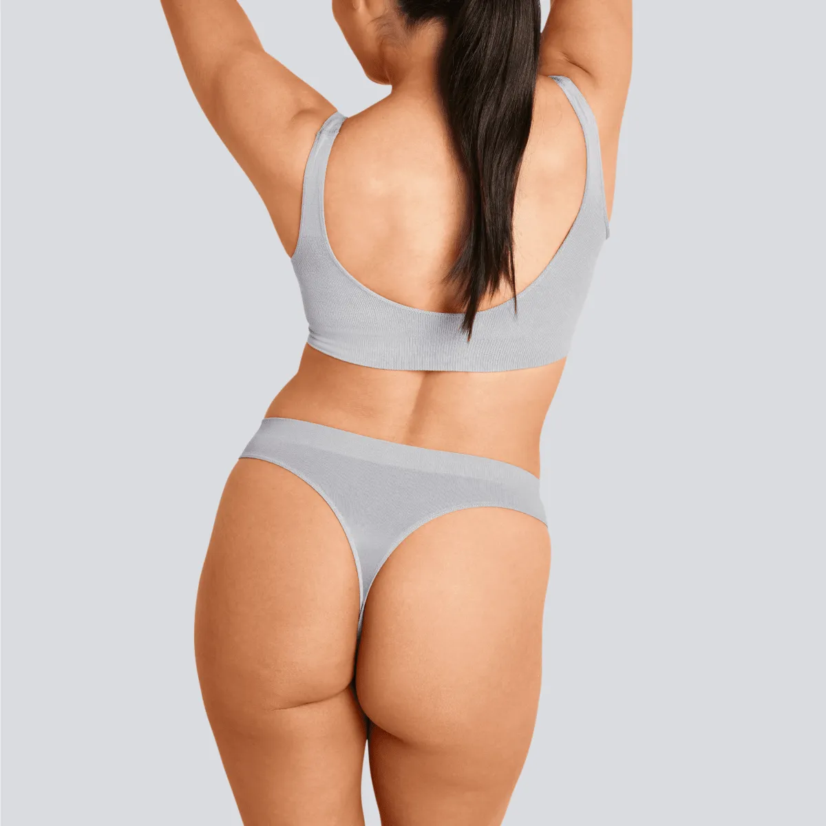 Women's SmoothFit Thong - Grey
